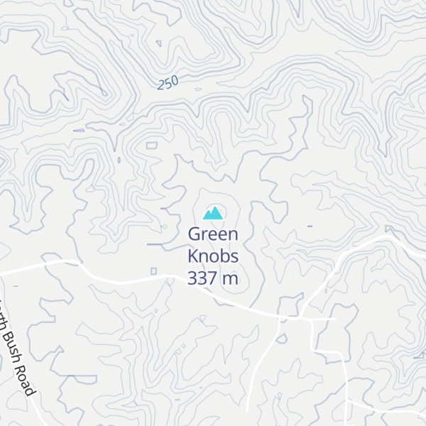 Map of Green Knobs