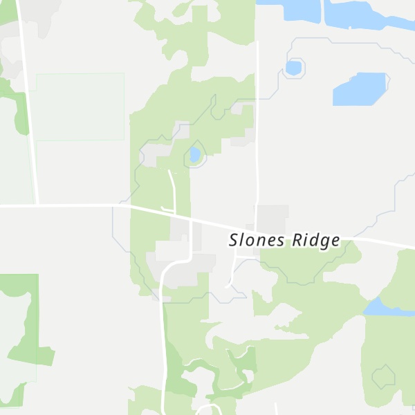 Map of Slones Ridge