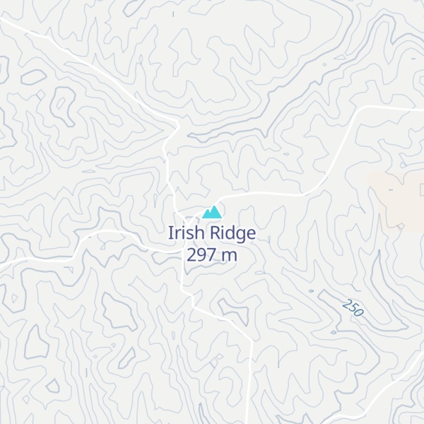 Map of Irish Ridge