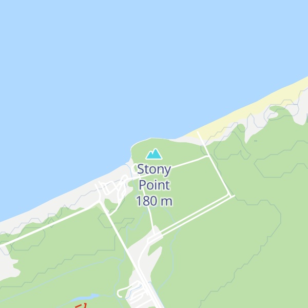 Map of Stony Point