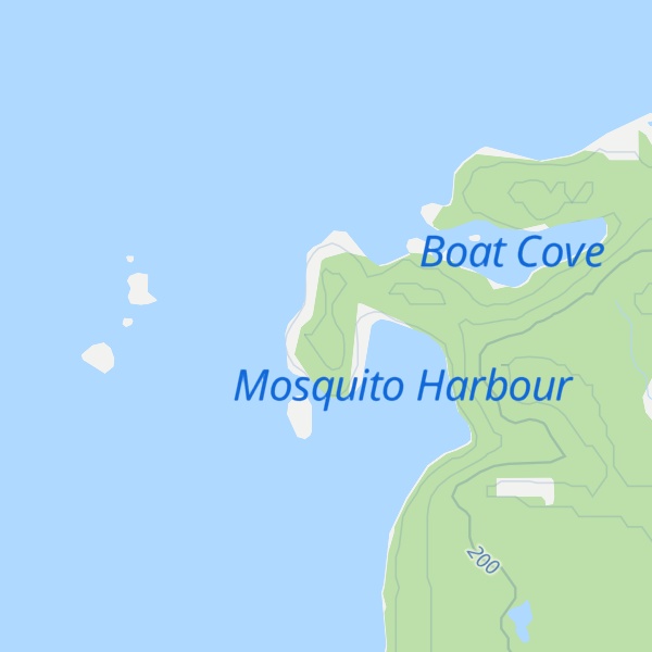 Map of Northwest Point