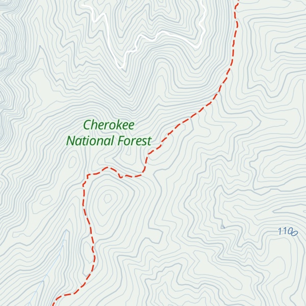 Map of Locust Knob