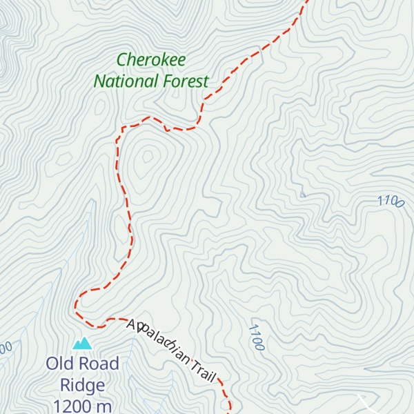 Map of Buck Ridge