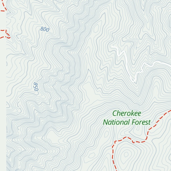 Map of Snake Spur