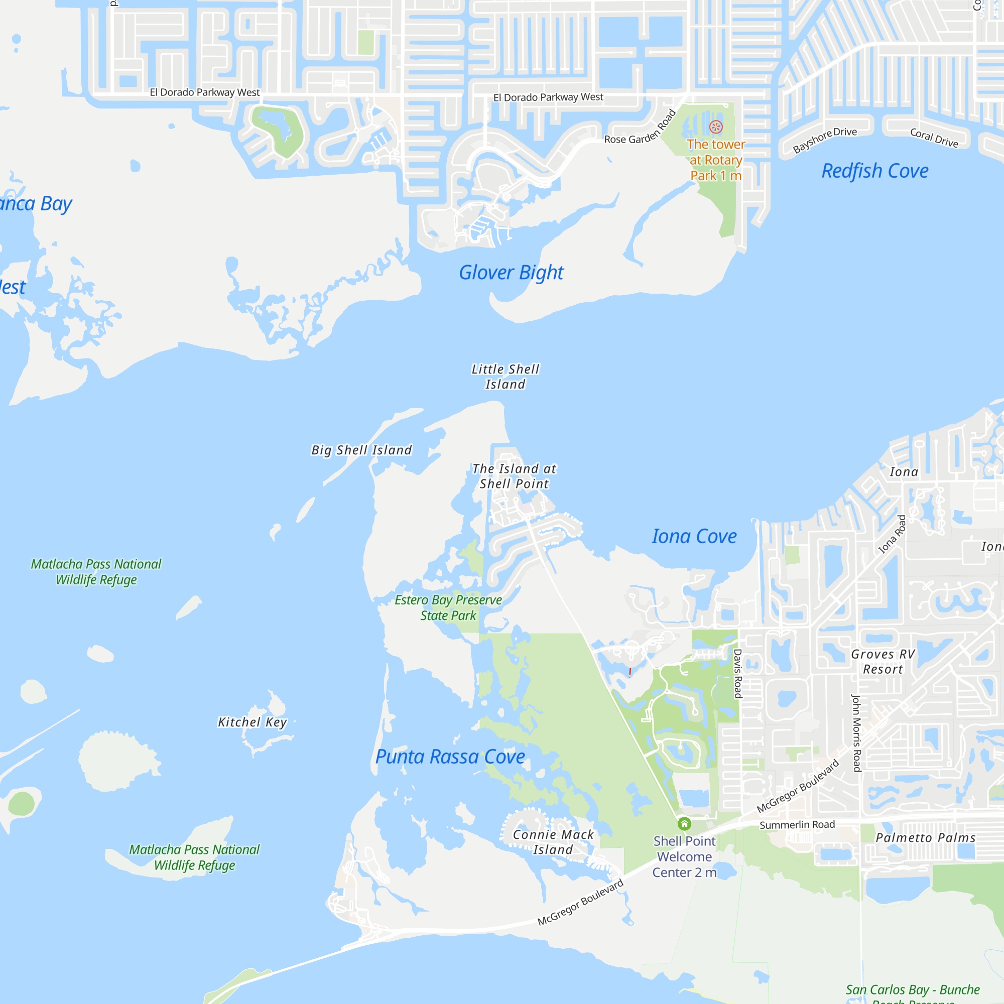 Cabana map