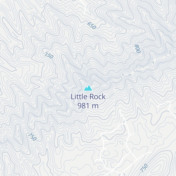 Map of Little Rock