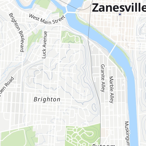 Map of Putnam Hill
