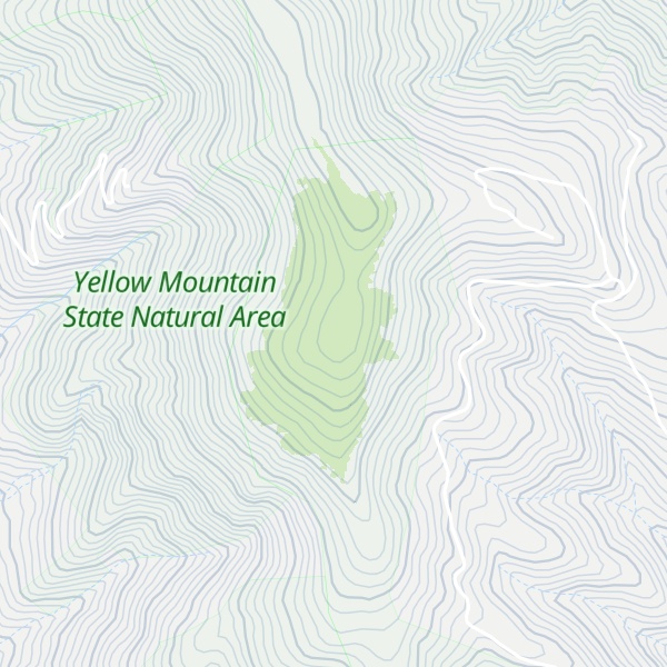 Map of Sugarcamp Ridge