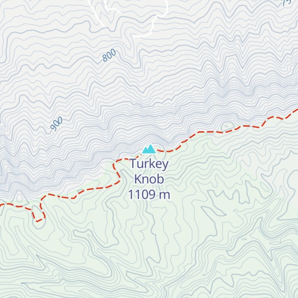 Map of Turkey Knob