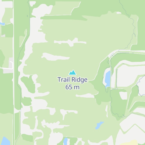 Map of Trail Ridge