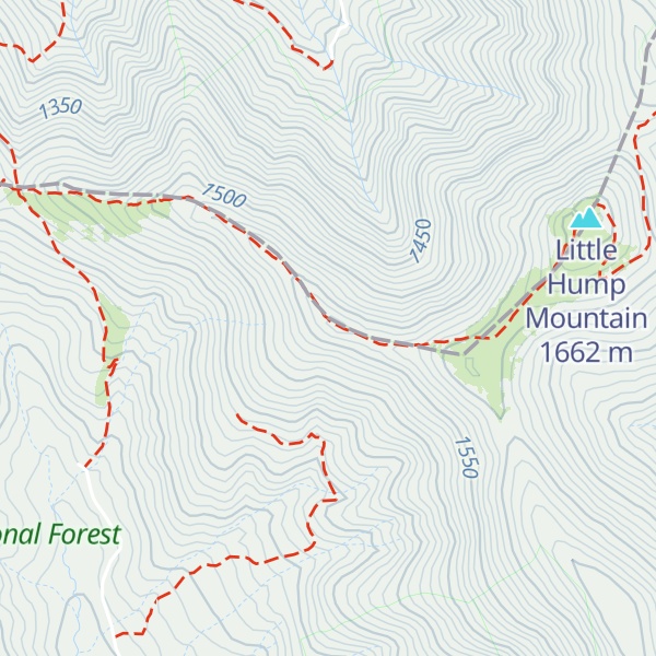 Map of Rye Ridge