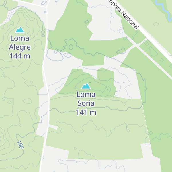 Map of Loma Soria