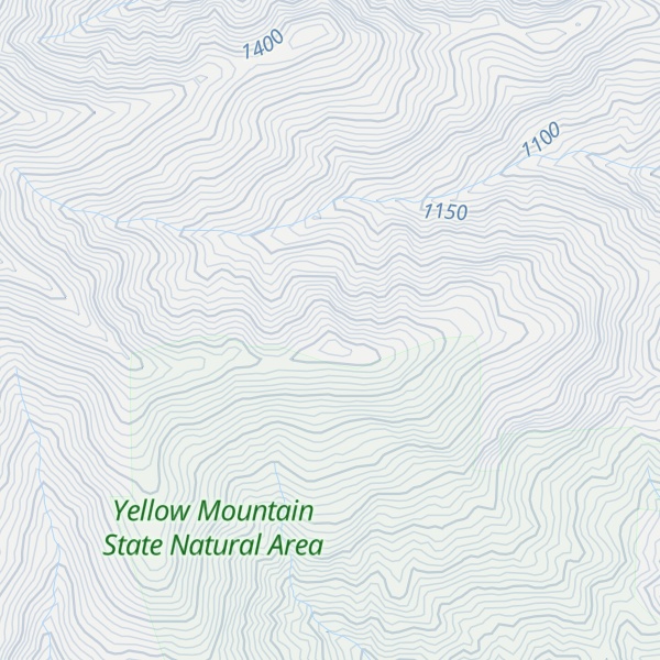 Map of Burleson Bald