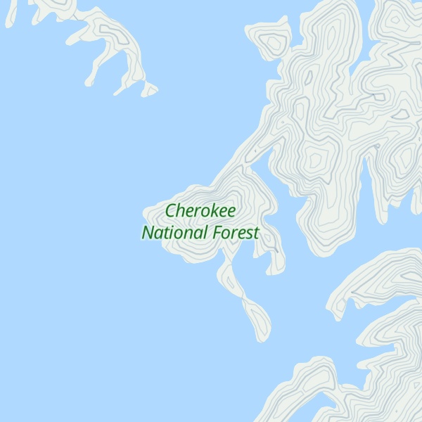 Map of Grandfather Knob