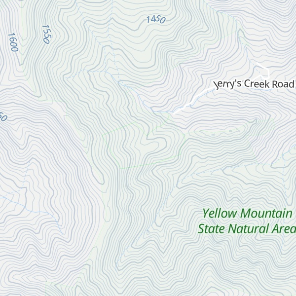 Map of Martin Ridge