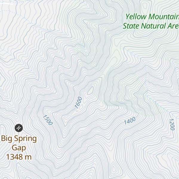 Map of Hawk Mountain