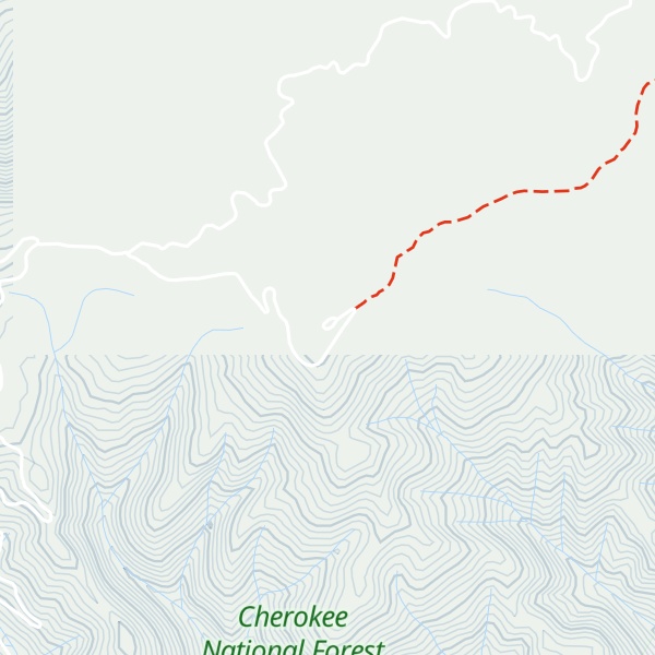Map of Holston Mountain