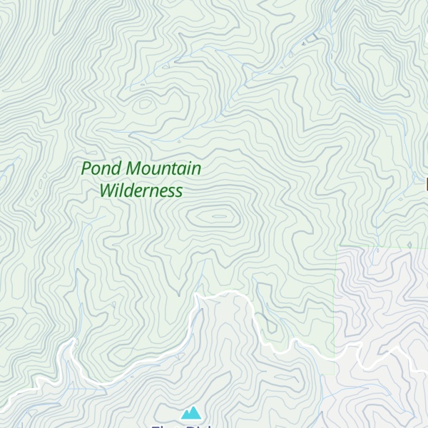 Map of Firescald Knob