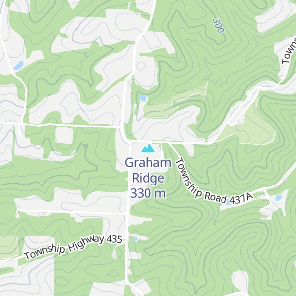 Map of Graham Ridge