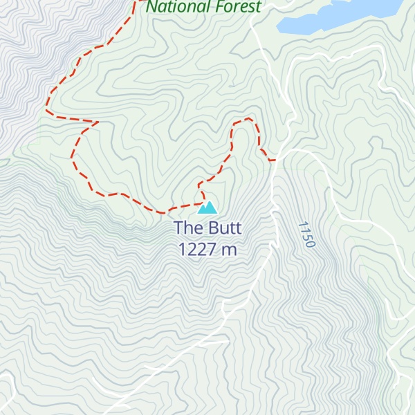 Map of The Butt