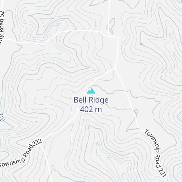 Map of Bell Ridge