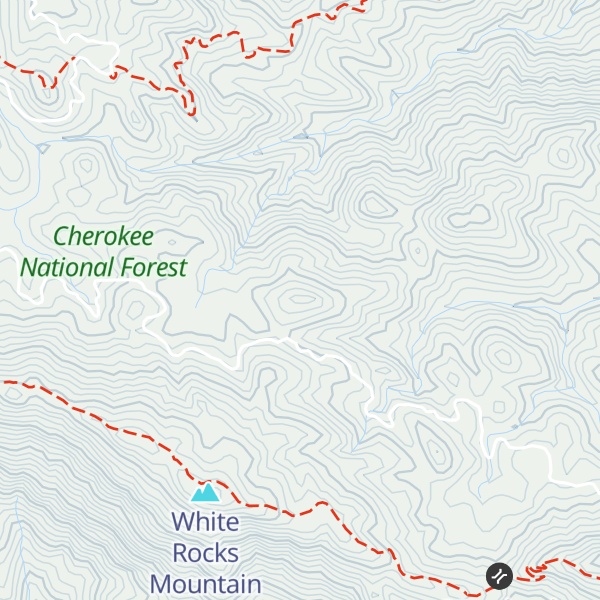 Map of Big Bear Cove Ridge