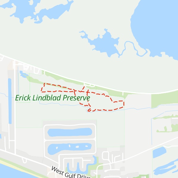 Map of Sanibel-Captiva Conservation Foundation