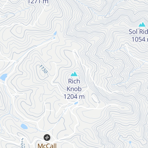 Map of Rich Knob