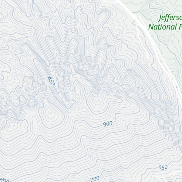 Map of Carterton 18 Benchmark