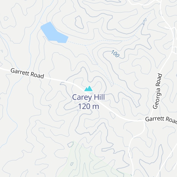 Map of Carey Hill