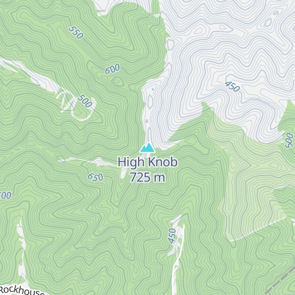 Map of High Knob