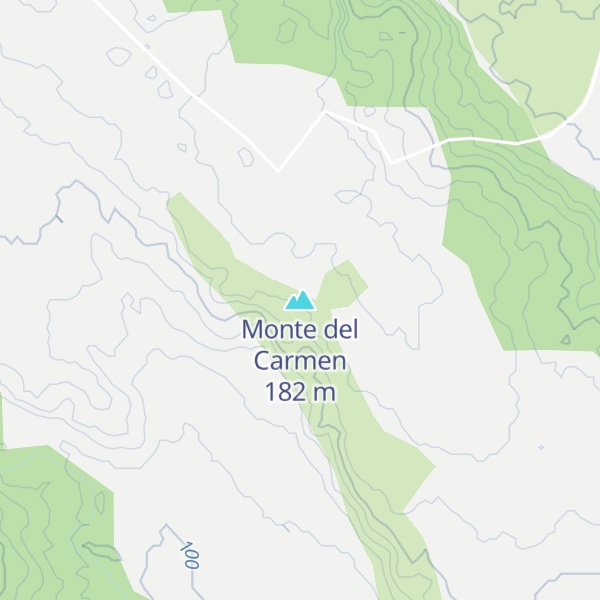 Map of Monte del Carmen