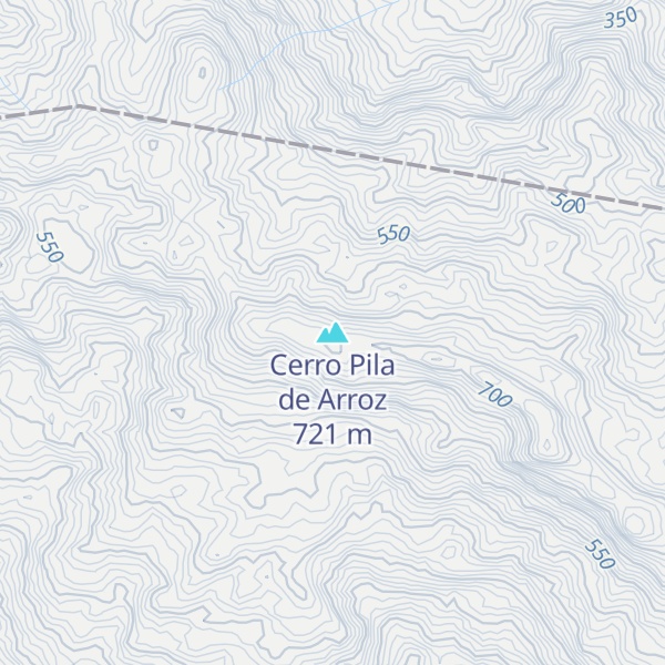 Map of Cerro Pila de Arroz