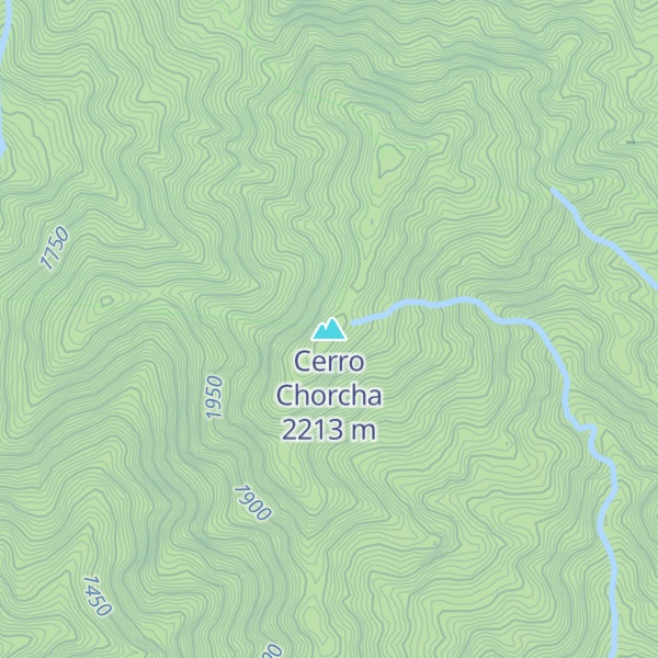 Map of Cerro Chorcha