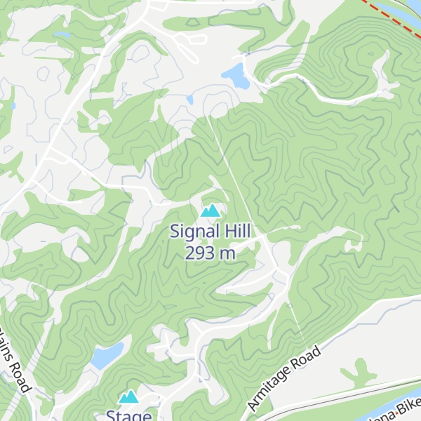 Map of Signal Hill