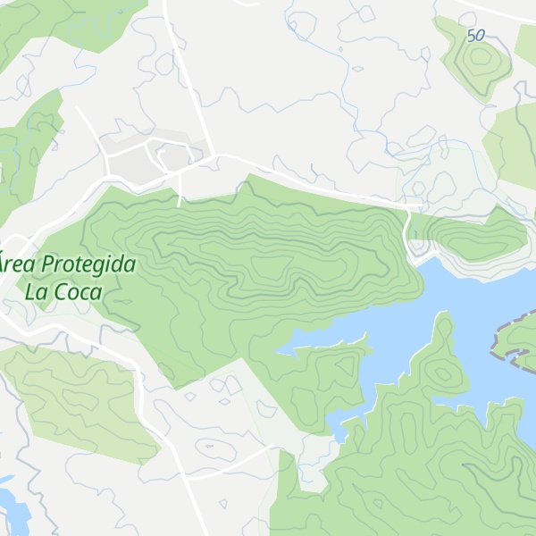 Map of Loma de Coca