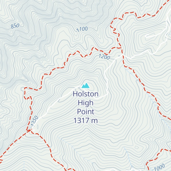 Map of Holston High Point