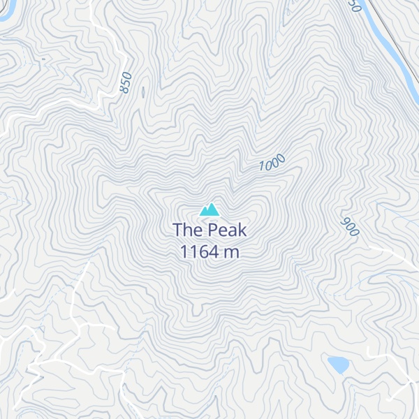 Map of The Peak
