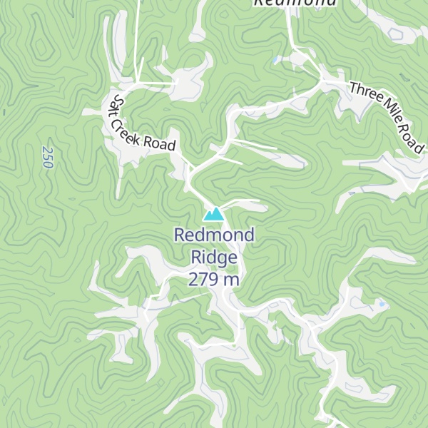 Map of Redmond Ridge