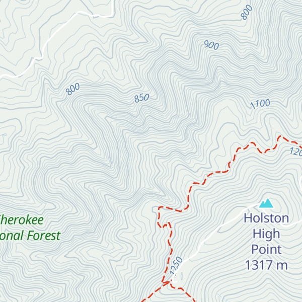 Map of Long Spur
