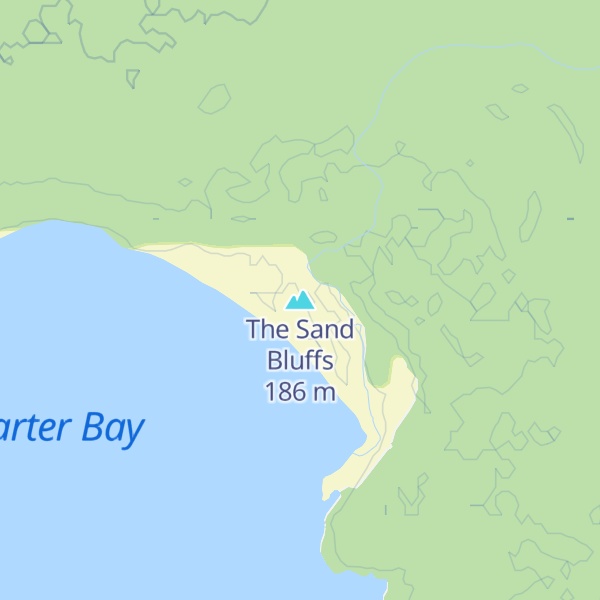 Map of The Sand Bluffs