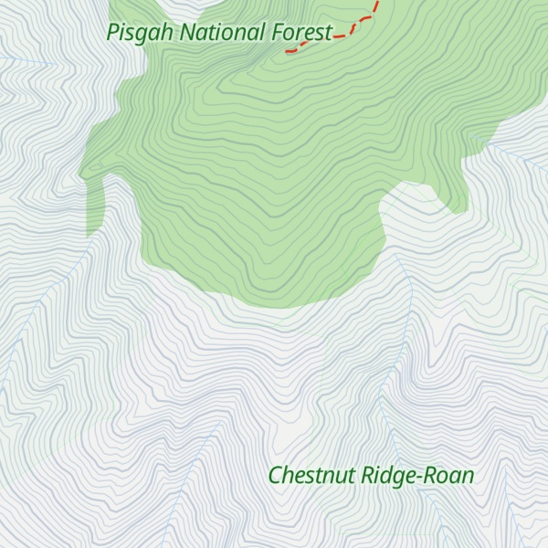 Map of Feeding Ridge