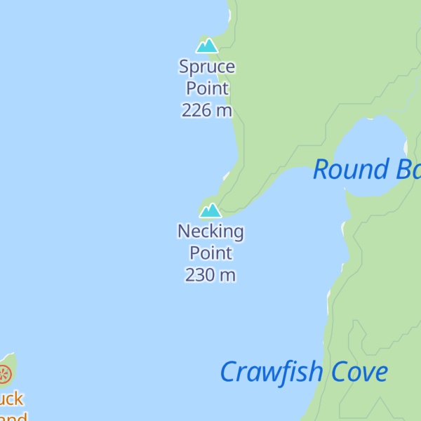 Map of Necking Point