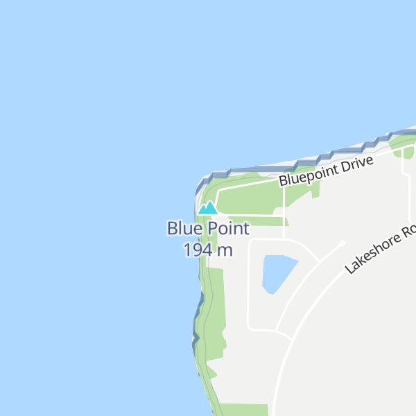 Map of Blue Point