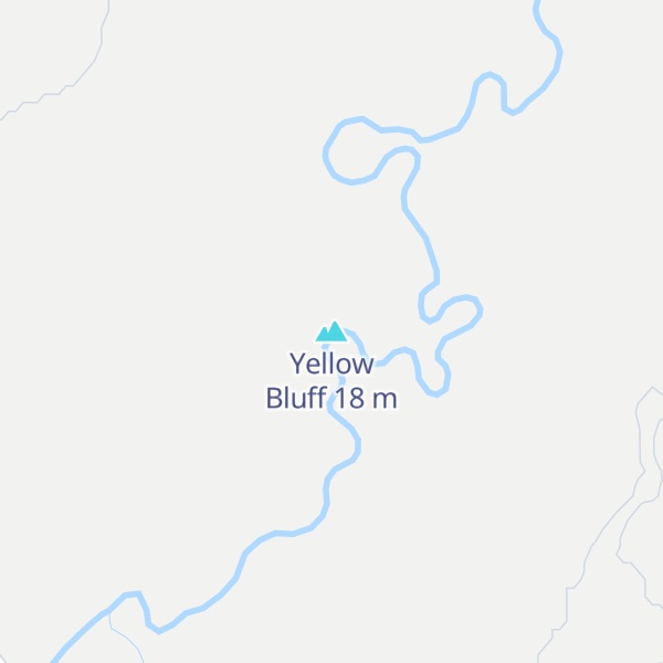 Map of Yellow Bluff