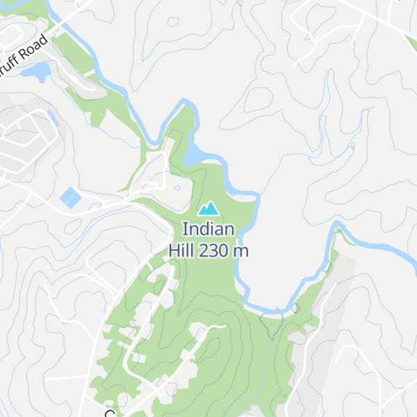 Map of Indian Hill