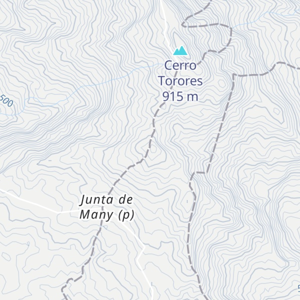 Map of Cerro Pistola