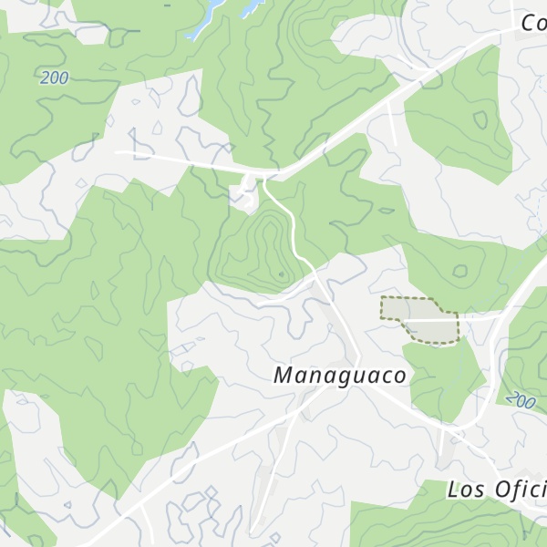 Map of Loma La Yaya