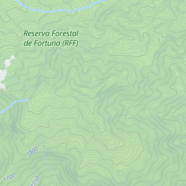 Map of Cerro Hornito