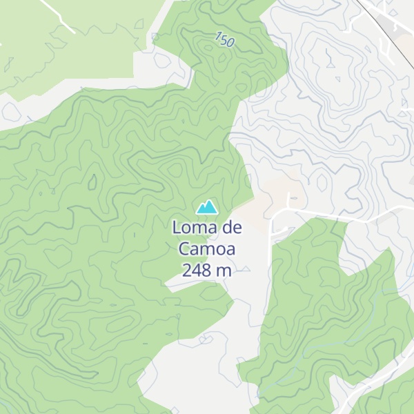 Map of Loma de Camoa